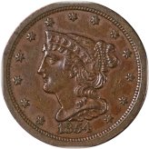 Crisp Braided Hair Half Cent