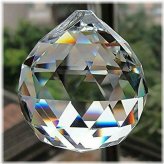 Crystal Rainbow Prism Sphere