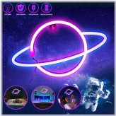 Galactic Glow LED Neon Wall Art Lamp