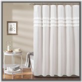 Whispering White Tassel Curtain