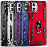 Ring Kickstand Case with Tempered Glass Protector for Motorola Moto G 5G 2022