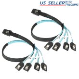 SATA Multi-Lane Breakout Cable