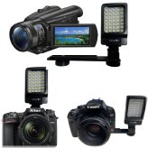 BrightFrame LED Light Bracket for Digital Cameras and Camcorders