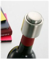 Vacuum-Sealed Wine Stopper Cap - Stainless Steel