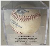 Jaso vs. Pino Game-Used MLB Baseball
