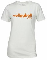 White Volley Tee