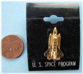 Cosmic Shuttle Collectible Pin