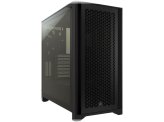 Tempered Airflow ATX Case - Black Steel & Plastic