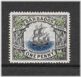 Olive Blossom Barbados Stamp