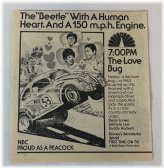 Herbie the Love Bug Vintage TV Ad and Flyer Collection