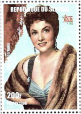Golden Age Icons - Gina Lollobrigida Stamp (1999)