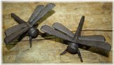 Rustic Cast Iron Garden Insect Statues