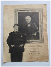 Vintage Premiere Program - "Edison, The Man" May 16, 1940