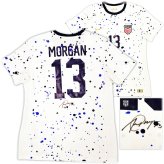 Alex Morgan Signed Team USA Nike Splash Jersey (Women's Size L)