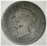 Victorian Era Canadian Silver Coin