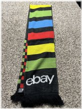 eBay Exclusive Logo Fringed Scarf - Limited Edition 2023