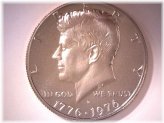 Bicentennial Proof Kennedy Half Dollar