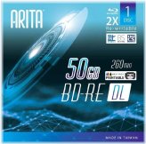 Arita Dual Layer White Inkjet Printable Rewritable Disc
