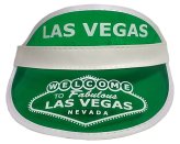 Green Las Vegas Style Dealer Visor