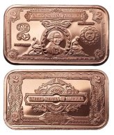 Copper Washington Note Bar