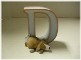 Pastel Delight Letter D