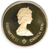 1976 Canada Gold Olympics Commemorative Coin