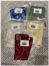 Heritage Fabric Card Keeper Basket