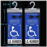 Accessible Parking Pass Shield Set