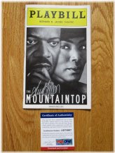 The Mountaintop 2011 Broadway Playbill Autographed by Samuel L. Jackson with PSA/DNA Proof