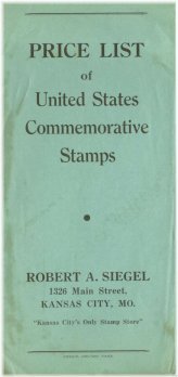 Vintage Stamp Price Catalog