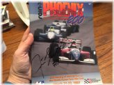 Phoenix 200 Racing Program Autographed by Jim Guthrie (1997)
