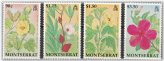 Wild Flowers of Montserrat Stamp Set