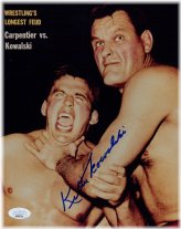 Kowalski's Legacy 8x10 Glossy Wrestling Photo with JSA Authentication