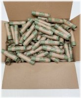 Dime Coin Roll Pack - 160 Preformed Wrappers for $5 Storage