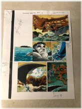 Sensational Spider-Man #14 Color Guide Art by Wieringo - 1997 Hulk Monsters