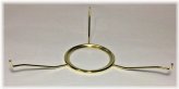 Brass Plated Tripod Shade Holder