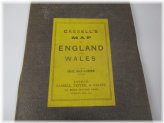 Cassell's Vintage England & Wales Map