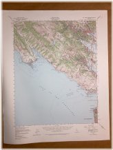 Tamalpais Topo: Vintage Geological Survey Map