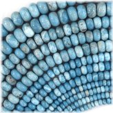 Oceanic Rondelle Gemstone Beads