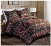 Clayton Southwestern Lodge Tribal Comforter Set