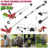 EasyReach Handheld Trash Picker with Heavy-Duty Grip - 32 Inches