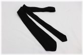 Vietnam Conflict Era Black Wool Uniform Tie