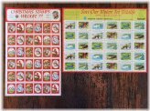 Wildlife Conservation & Christmas Stamp Sheets Collection