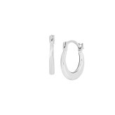 Snowdrop Hoop Earrings