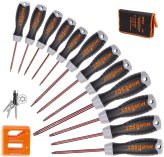 Security Torx Screwdriver Set with Magnetic Tip and S2 Steel