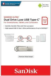 512GB Luxe Dual USB Flash Drive