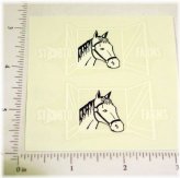 Horse Trailer Decals