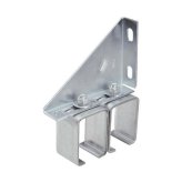 Galvanized Double Box Rail Bracket