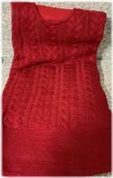 Cozy Cable Knit Tree Skirt