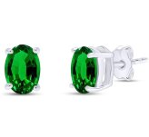 Emerald Elegance Studs